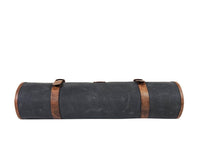 Malaga Canvas Knife Roll - Distressed Grey