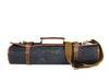 Malaga Canvas Knife Roll - Distressed Grey