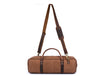 Malaga Canvas Knife Bag - Coffee - Aaron Leather Goods 