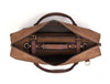 Malaga Canvas Knife Bag - Coffee - Aaron Leather Goods 