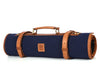 Malaga Canvas Knife Roll - Cobalt Blue