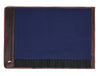 Malaga Canvas Knife Roll - Navy Blue