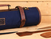 Malaga Canvas Knife Roll - Navy Blue