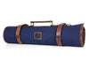 Malaga Canvas Knife Roll - Navy Blue