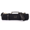 Malaga Canvas Knife Roll - Black - Aaron Leather Goods 