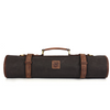 Malaga Canvas Knife Roll - Grey