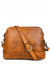 Requena Leather Crossbody Bag -Caramel Brown