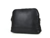 Requena Leather Crossbody Bag -Raven Black