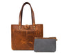 Melilla Travel Tote Bag – Caramel Brown