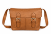 Leather Crossbody Messenger Bag for Women & Men - Aaron Leather Goods Inc