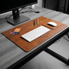 Leather Desk Mat & Mouse Tray Combo - Aaron Leather Goods Inc