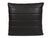 Baltimore Leather Pillow Cover - Raven Black