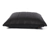 Baltimore Leather Pillow Cover - Raven Black