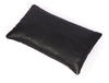 Arizona Leather Pillow Cover - Raven Black