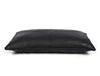 Arizona Leather Pillow Cover - Raven Black