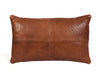 Arizona Leather Pillow Cover - Brown