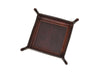 Ramage Leather Valet Tray - Walnut Brown