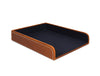 Morefo Leather Letter Tray - Multicolor