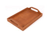 Ombra Leather Serving Tray - Multicolor