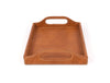 Ombra Leather Serving Tray - Multicolor