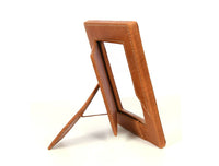 Roland Leather Photo Frame - Caramel Brown