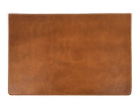 Olivia Leather Desk Mat - Caramel Brown