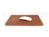 Riesling Leather Mouse Tray -Caramel Brown