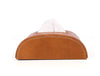 Odino Leather Tissue Holder – Caramel Brown