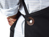 Turin Waxed Canvas Apron - Raven Black