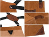 Arucas Suede Apron - Caramel Brown