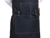 Lemos Canvas Apron - Denim Blue