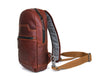 Alvin Leather Backpack - Dark Brown