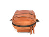 Alvin Leather Backpack - Caramel Brown