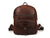 Marseille Leather Backpack – Walnut Brown