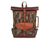 Fargo Camouflage Backpack - Camo Green - Aaron Leather Goods 