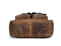 Alexander Leather Backpack - Cedar