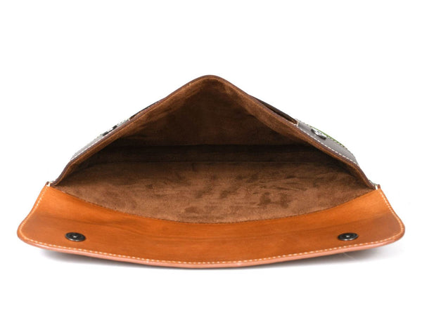 Carmona Macbook Laptop Sleeve Case - Caramel Brown - Aaron Leather Goods 