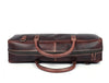 Tuscania Leather Knife Bag - Walnut Brown