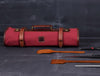 Malaga Canvas Knife Roll - Carmine
