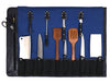 Malaga Canvas Knife Roll - Cobalt