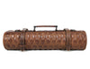 Arctic Blade Quilted Leather Knife Roll -Sienna