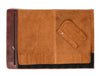 Tuscania Leather Knife Roll & Bag Combo - Walnut Brown