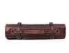 Tuscania Leather Knife Roll & Bag Combo - Walnut Brown