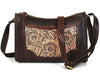 Madison Ladies Handmade Bag - Dark Brown - Aaron Leather Goods 