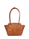 Ajo Leather Tote Bag - Caramel Brown