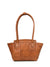 Ajo Leather Tote Bag - Caramel Brown