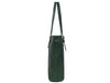 Abron Leather Tote Bag For Women- Green - Aaron Leather Goods 