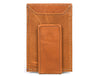 Sestao Leather Minimalist Money Clip Wallet - Cinnamon