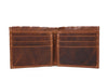 DetroitLeather Bi-fold Mens Wallet - Brown