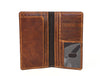 Lexington Leather Bifold Mens Wallet - Brown - Aaron Leather Goods 